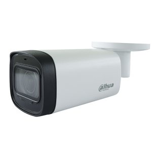 تصویر دوربین مداربسته داهوا مدل DH-HAC-HFW1231RP-Z-A با طراحی مقاوم و لنز موتوردار 2.7-12 میلیمتری، مناسب برای نظارت در شرایط نوری کم و دید در شب تا 80 متر.