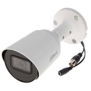 دوربین مداربسته داهوا مدل DH-HAC-HFW1500TP-0360B-S3 با طراحی بولت، بدنه سفید و مقاوم، مناسب برای نصب در فضای داخلی و خارجی