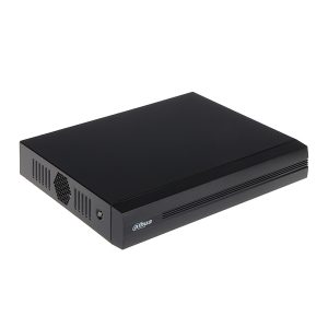 دستگاه ضبط XVR داهوا مدل DH-XVR1B16 با پشتیبانی از 16 کانال ضبط، رزولوشن 1080N و 720P، فشردهسازی ویدیوی H.265+/H.265، ورودیهای متعدد شامل IP، CVI، TVI، AHD و CVBS. دارای خروجیهای HDMI و VGA، ذخیرهسازی تا 6TB از طریق پورت SATA و ویژگیهای هوش مصنوعی مانند SMD Plus، تشخیص عبور از خط و شناسایی چهره تا 10,000 چهره.