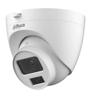 دوربین مداربسته داهوا مدل HAC-HDW1200CLQ-IL-A-S6 با کیفیت 2 مگاپیکسل، لنز ثابت 2.8 میلیمتری، میکروفن داخلی برای ضبط صدا، دید در شب تا 20 متر با فناوری Smart IR، و استاندارد IP67 ضد آب و گرد و غبار.