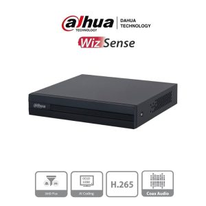 دستگاه ضبط XVR داهوا مدل DH-XVR1B04-I با پشتیبانی از 4 کانال ضبط، فشردهسازی ویدیوی پیشرفته H.265+/H.265/H.264+/H.264، ورودیهای متعدد شامل IP، CVI، TVI، AHD و CVBS، و خروجیهای HDMI و VGA. دارای قابلیت ذخیرهسازی تا 6TB از طریق پورت SATA و ویژگیهای هوش مصنوعی مانند SMD Plus و تشخیص انسان و وسیله نقلیه.