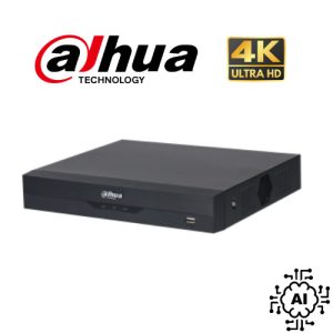 دستگاه ضبط XVR داهوا مدل DH-XVR5108HS-4KL-I2 با پشتیبانی از 8 کانال ضبط، رزولوشن 4K، 5MP، 1080P و 720P، فشردهسازی ویدیوی H.265+/H.265، ورودیهای متعدد شامل IP، CVI، TVI، AHD و CVBS. دارای خروجیهای HDMI و VGA، ذخیرهسازی تا 10TB از طریق پورت SATA و ویژگیهای هوش مصنوعی مانند SMD Plus، AI-Coding، تشخیص عبور از خط و شناسایی چهره تا 20,000 چهره.