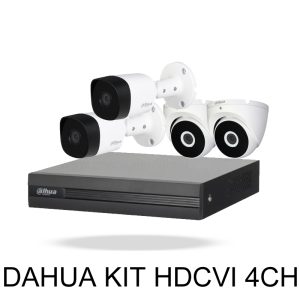 پکیج دوربین مداربسته داهوا 4دوربین 2مگاپیکسل