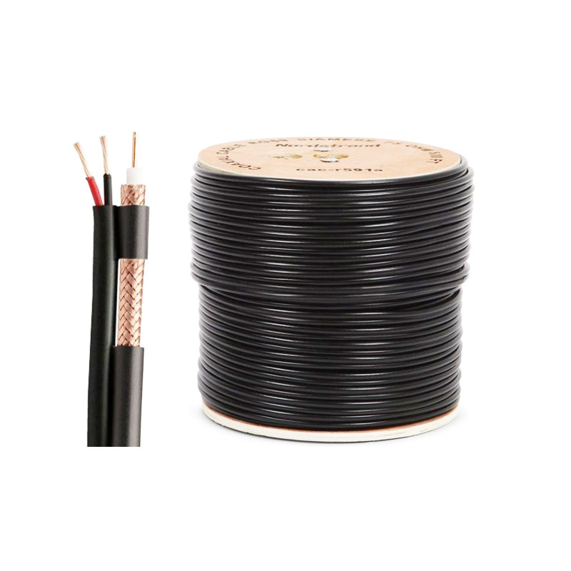 کابل ترکیبی دوربین مداربسته 305 متری