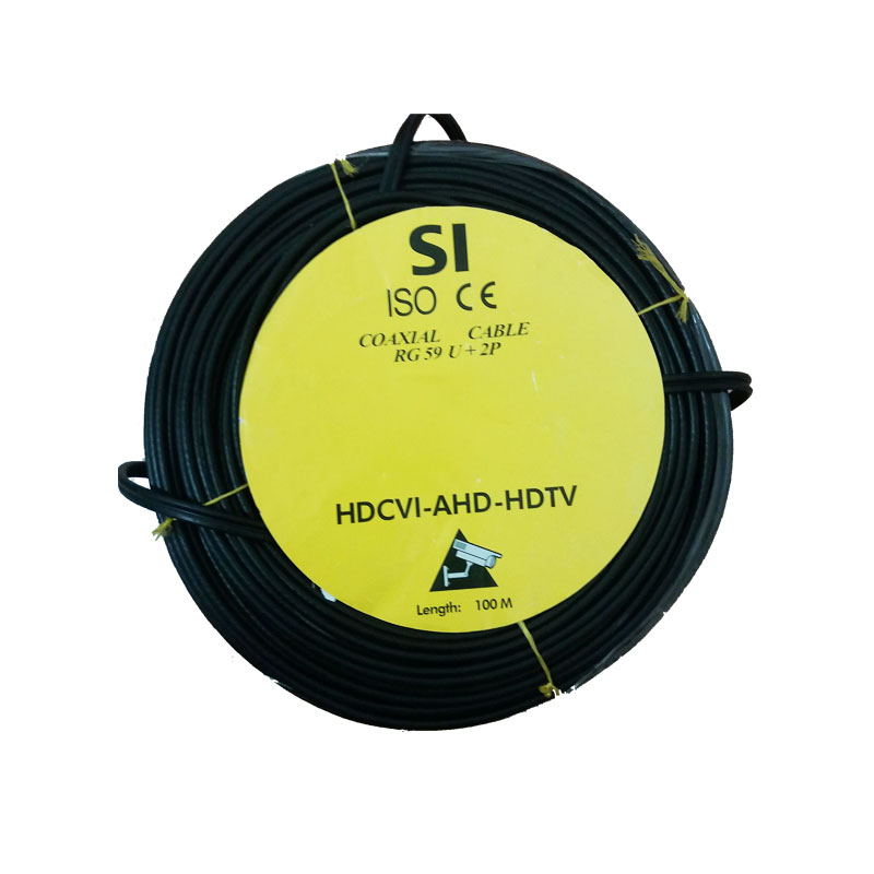 کابل ترکیبی دوربین مداربسته 100 متری