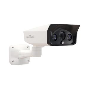دوربین تحت شبکه ریویژن مدل 580-IPL-A5-VN7 با رزولوشن 5 مگاپیکسل، دید در شب تا 40 متر، لنز ثابت 12 میلیمتری، شناسایی پلاک خودرو، ویژگیهای هوش مصنوعی مانند تشخیص حرکت و شناسایی انسان/وسیله نقلیه، بدنه فلزی مقاوم با استاندارد IP66 و پشتیبانی از POE و ONVIF