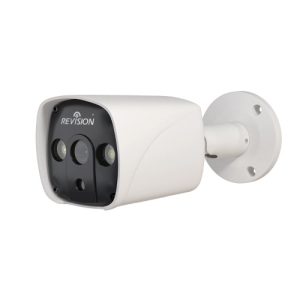 دوربین مداربسته ریویژن مدل 525-TVI-S2-H5 با کیفیت 2 مگاپیکسل، لنز ثابت 2.8mm، دید در شب رنگی تا 30 متر، میکروفن داخلی، خروجی AHD/TVI/CVI/CVBS، بدنه فلزی مقاوم با استاندارد IP66، پشتیبانی از P2P و کارت حافظه microSD تا 256GB، تغذیه DC 12V.