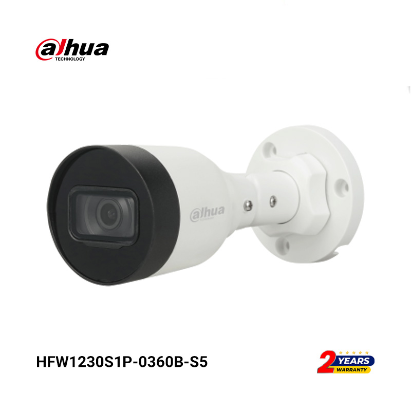 HFW1230S1P-0360B-S5-0 دوربین تحت شبکه داهوا مدل HFW1230S1P-0360B-S5 - Image 1