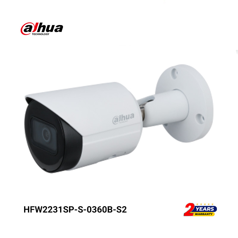 HFW2231SP-S-0360B-S2-0 دوربین تحت شبکه داهوا مدل HFW2231SP-S-0360B-S2 - Image 1