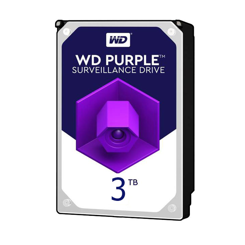 hdd-3-tb هارد وسترن دیجیتال بنفش 3 ترابایت ریفر - Image 1